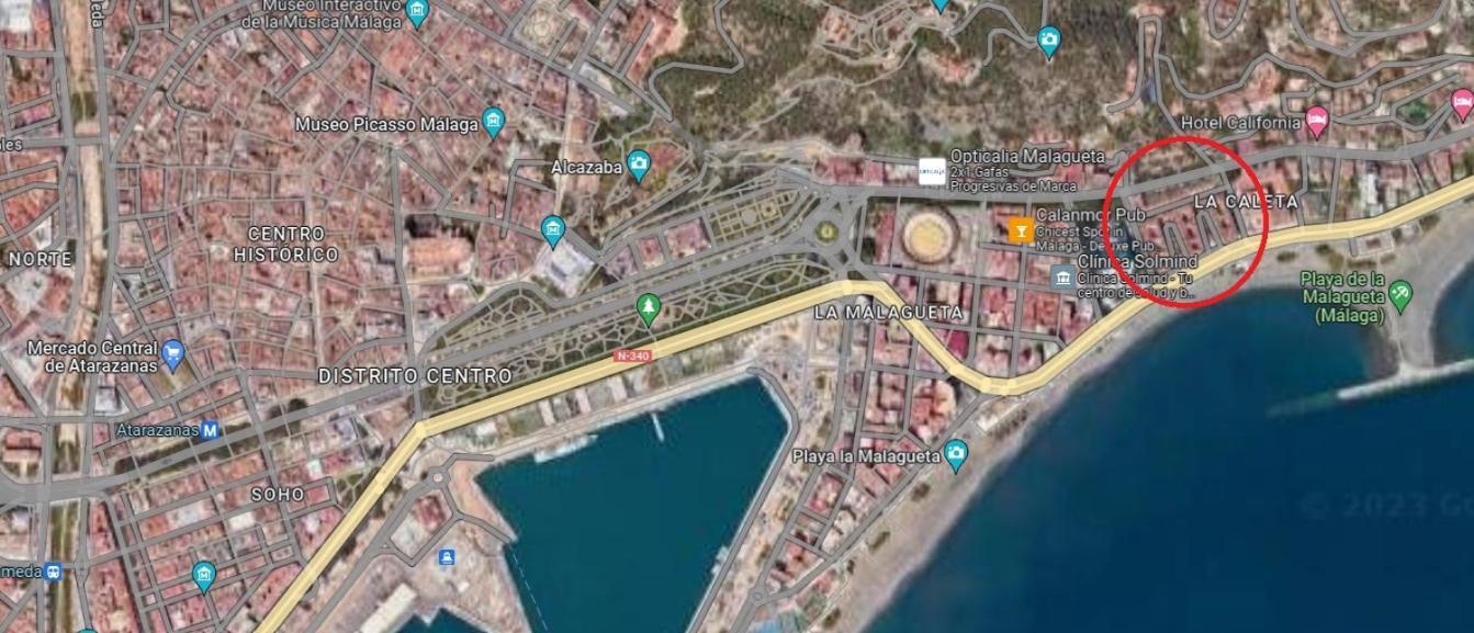 Primera Linea De Playa - Màlaga Exteriér fotografie
